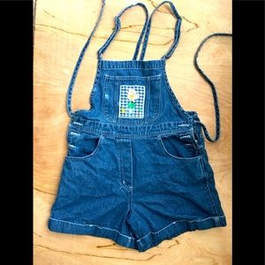 Vintage shorts overalls